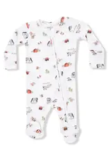 Angel Dear Little Farm - 2 Way Zipper Footie