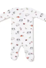 Angel Dear Little Farm - 2 Way Zipper Footie