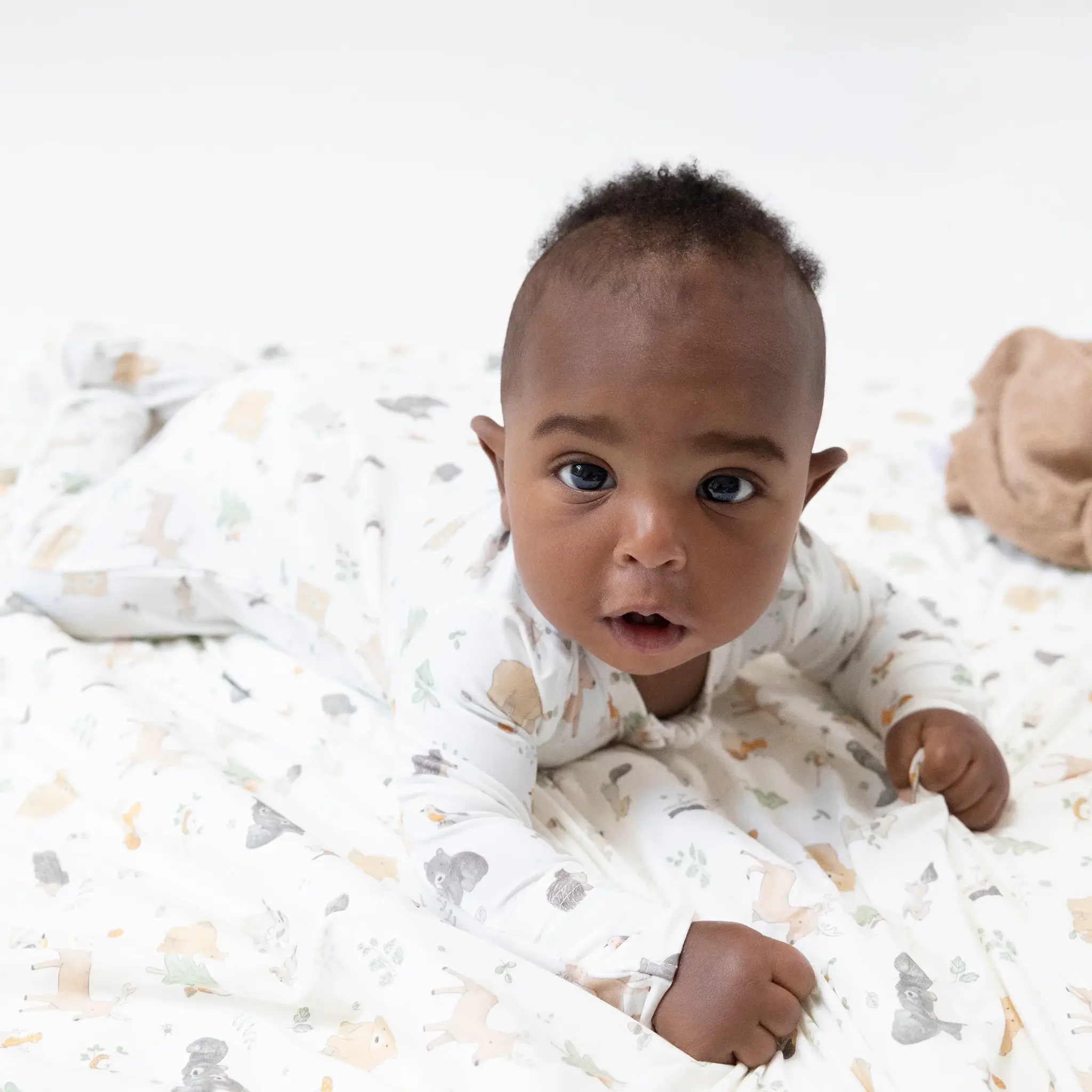 Angel Dear Woodland Babies 2 Way Zipper Footie