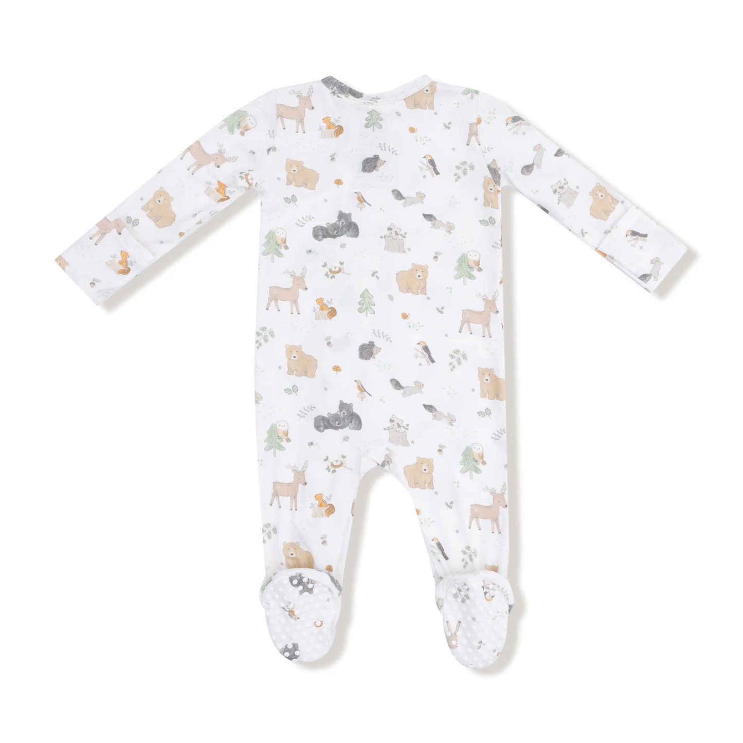Angel Dear Woodland Babies 2 Way Zipper Footie