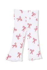 Angel Dear Candy Canes Puffy L/S Oversized Sweatshirt & Flared Pant