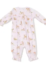 Angel Dear Little Fawn - Smocked L/S Romper
