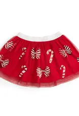 Sweet Wink Candy Cane Coquette Sequin Christmas Tutu