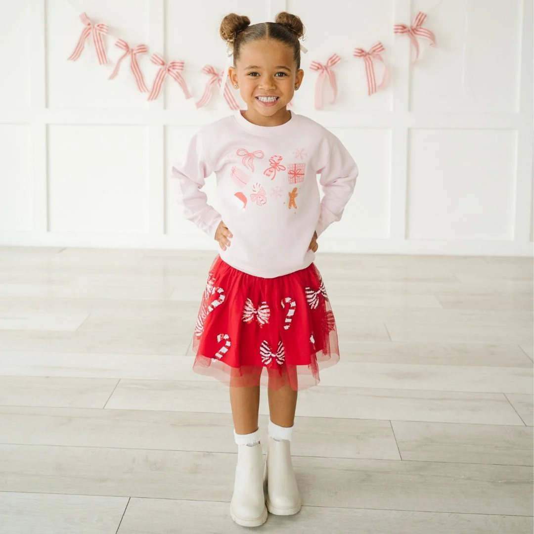 Sweet Wink Christmas Fun Sweatshirt Ballet