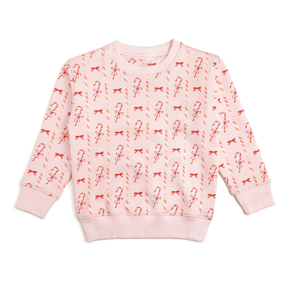 Sweet Wink Candy Cane Lane Christmas Sweatshirt Ballet