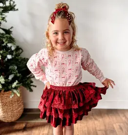 Sweet Wink Candy Cane Lane Christmas Sweatshirt Ballet