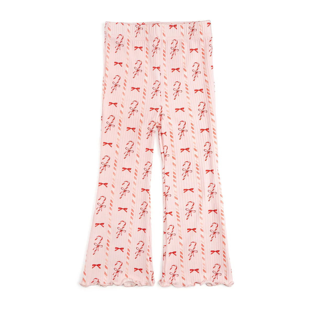 Sweet Wink Candy Cane Lane Christmas Flare Legging