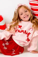 Sweet Wink Coquette Merry Christmas Knit Sweater