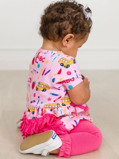 RuffleButts + RuggedButts Footless Ruffle Tights