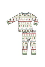 Angel Dear Nutcracker Fair Isle L/S Loungewear Set