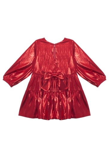 Mabel and Honey | Isobella and Chloe Ruby Red Dress