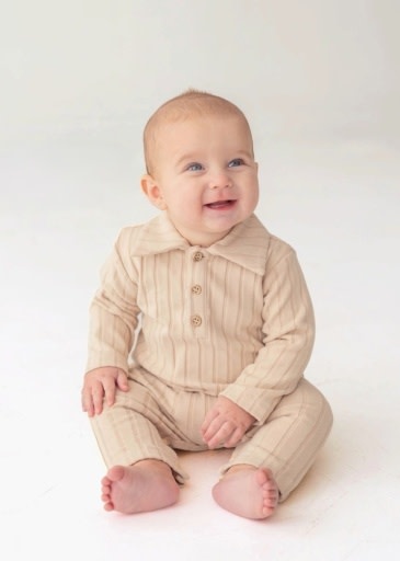 Mabel and Honey | Isobella and Chloe Thomas Romper