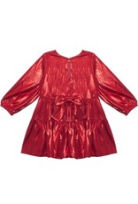 Mabel and Honey | Isobella and Chloe Ruby Red Dress