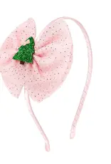Sweet Wink Christmas Tree Tulle Bow Headband