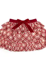 Sweet Wink Christmas Plaid Bow Tiered Tutu