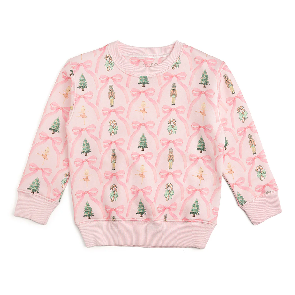 Sweet Wink Nutcracker Trellis Christmas Sweatshirt Ballet