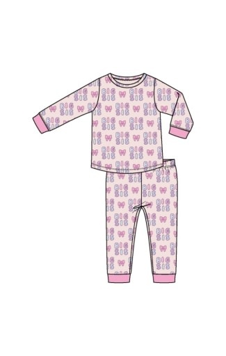 Angel Dear Big Sis L/S Loungewear Set