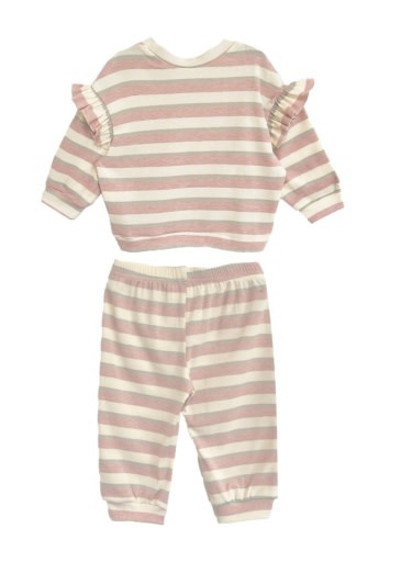Mabel and Honey | Isobella and Chloe  Candy Stripe 2 PC Set