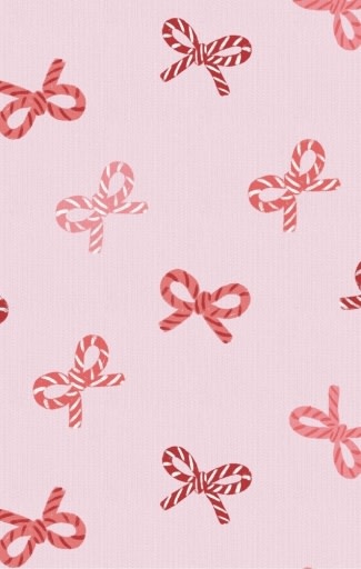 Angel Dear Candy Cane Bows Loungewear Set