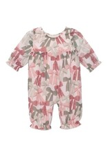 Mabel and Honey | Isobella and Chloe Bow-tiful Romper