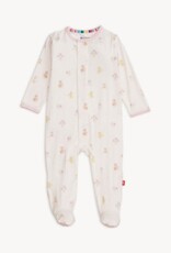 Magnetic  Me Pink Baby Beats Modal Footie