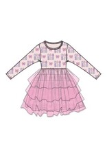 Angel Dear Big Sis - L/S Layered Tulle Dress