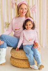 Sweet Wink Bandana Cowgirl Patch Western Sweatshirt