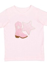 Sweet Wink Bandana Cowgirl Patch Western Short Sleeve T-Shirt