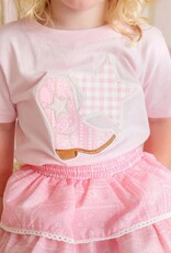 Sweet Wink Bandana Cowgirl Patch Western Short Sleeve T-Shirt