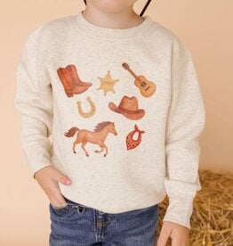 Sweet Wink Western Cowboy Sweatshirt