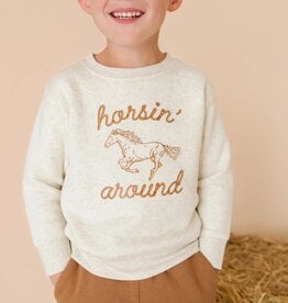 Sweet Wink Horsin' Around Western Sweatshirt