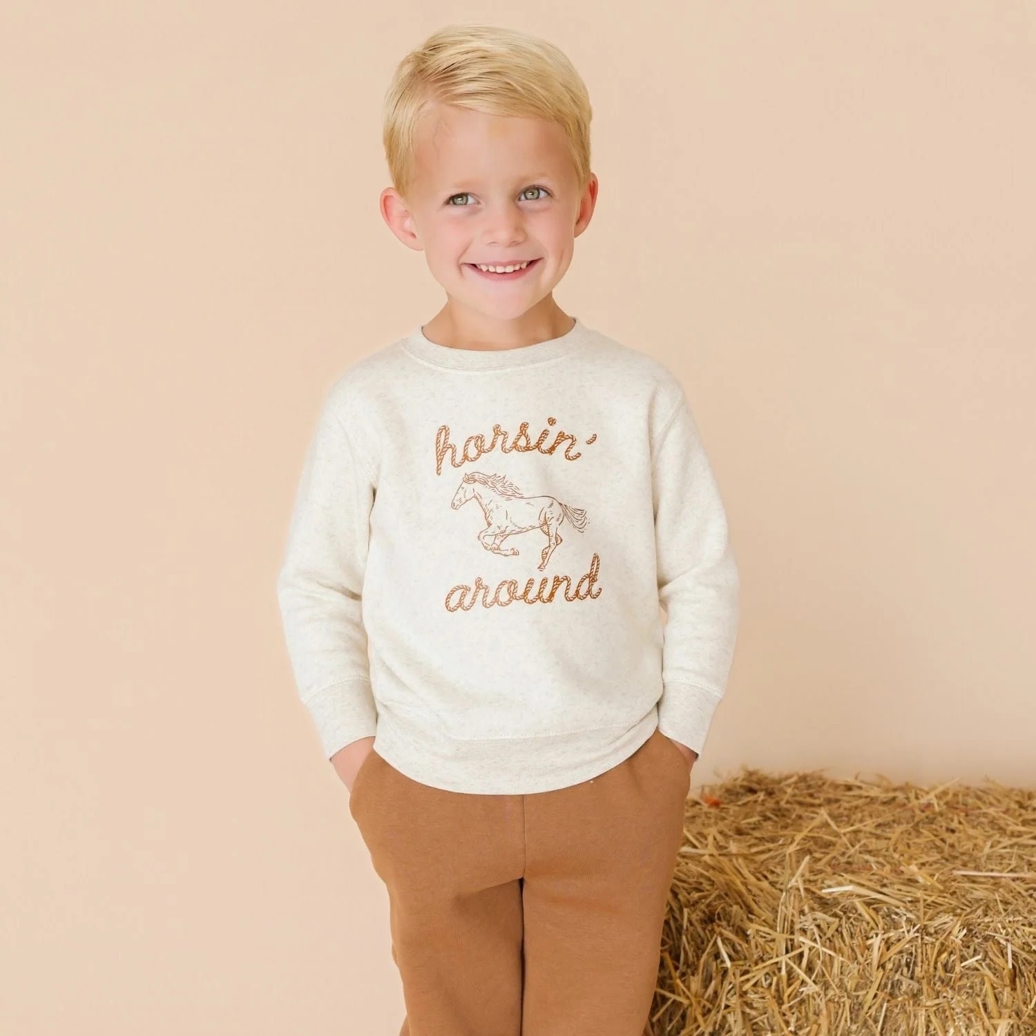 Sweet Wink Horsin' Around Western Sweatshirt