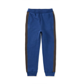 Tea Collection Colorblock Stripe-Out Joggers Royal