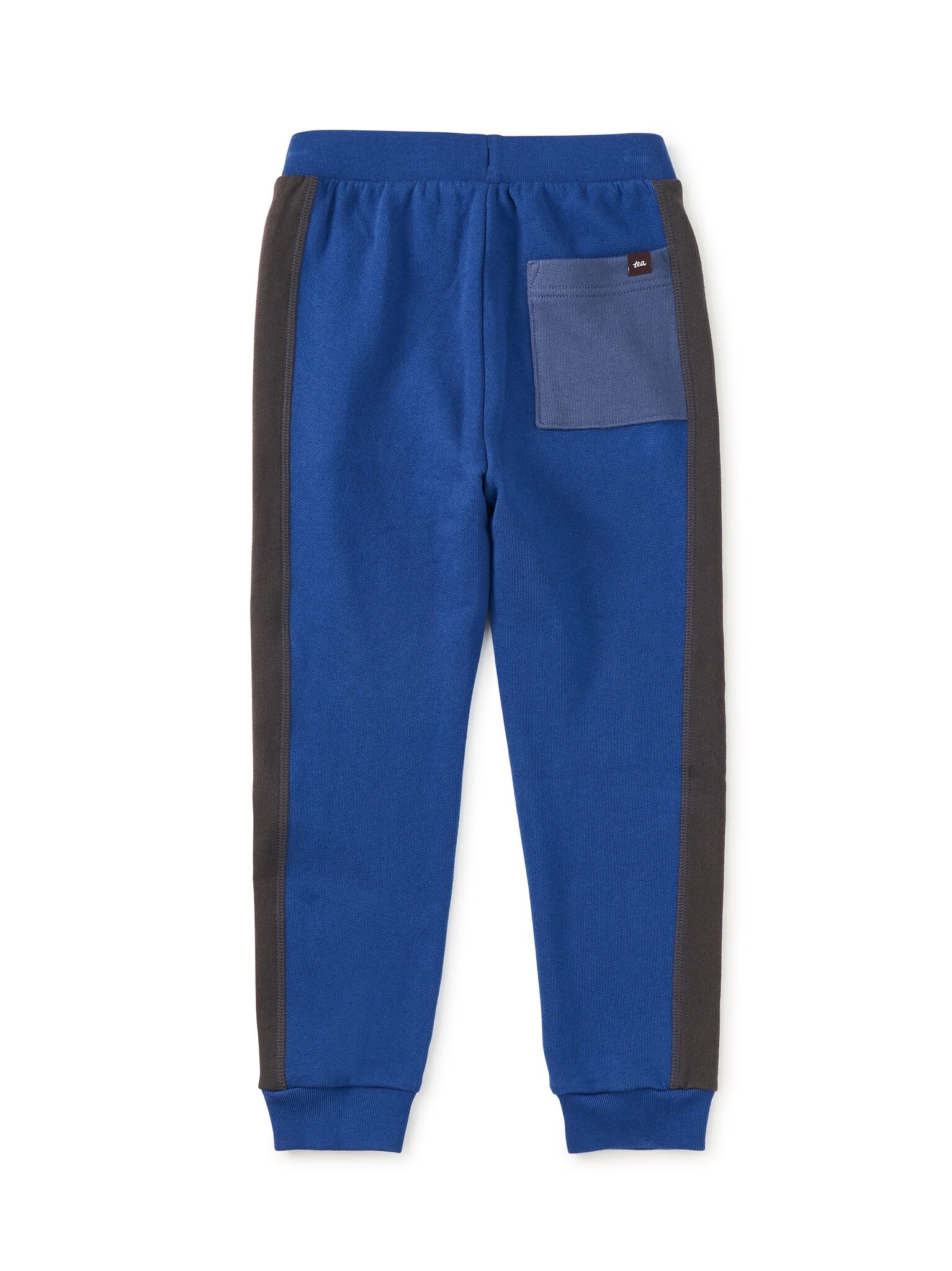 Tea Collection Colorblock Stripe-Out Joggers Royal