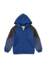 Tea Collection Colorblock Hoodie Royal