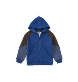 Tea Collection Colorblock Hoodie Royal