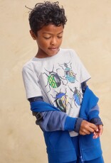 Tea Collection Colorblock Hoodie Royal