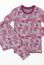 Kickee Pants Print Long Sleeve Pajama Set - Moonlight Christmas Gifts