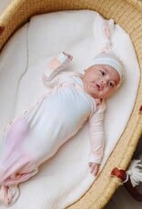 Copper Pearl NEWBORN KNOTTED GOWN - NOVA