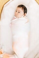 Copper Pearl KNIT SWADDLE BLANKET - NOVA