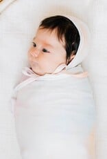 Copper Pearl KNIT SWADDLE BLANKET - NOVA
