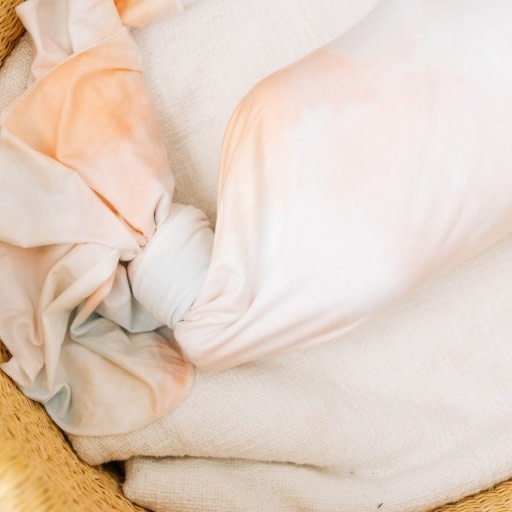 Copper Pearl KNIT SWADDLE BLANKET - NOVA