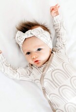 Copper Pearl NEWBORN KNOTTED GOWN - BLISS