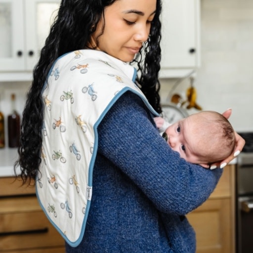 Copper Pearl 3 PACK PREMIUM BURP CLOTHS - RYDER
