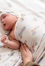 Copper Pearl KNIT SWADDLE BLANKET - RYDER