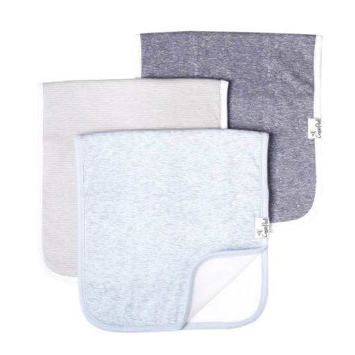 Copper Pearl 3 PACK PREMIUM BURP CLOTHS - LENNON