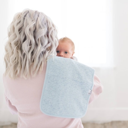 Copper Pearl 3 PACK PREMIUM BURP CLOTHS - LENNON