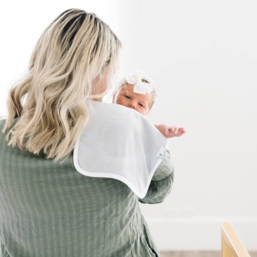 Copper Pearl 3 PACK PREMIUM BURP CLOTHS - LENNON