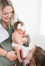 Copper Pearl 3 PACK PREMIUM BURP CLOTHS - LENNON