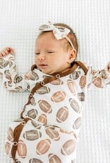 Copper Pearl NEWBORN KNOTTED GOWN - BLITZ